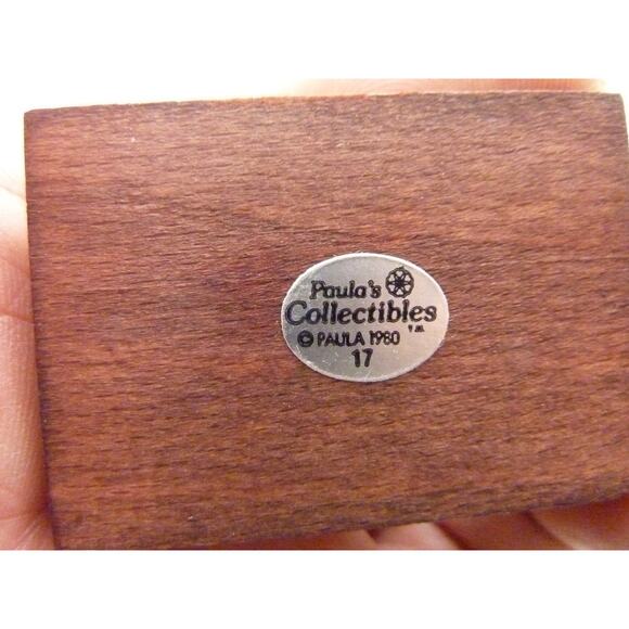 Vintage Kitschy Pewter Yorkshire Terrier Figurine Dog Stand Someone Loves You - Picture 3 of 3